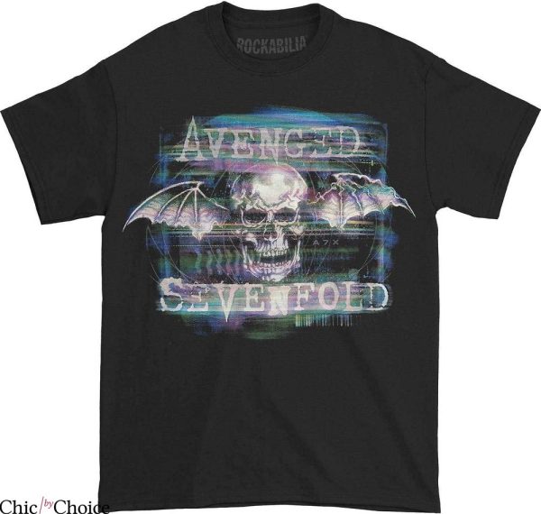 Avenged Sevenfold T-Shirt Static Deathbat
