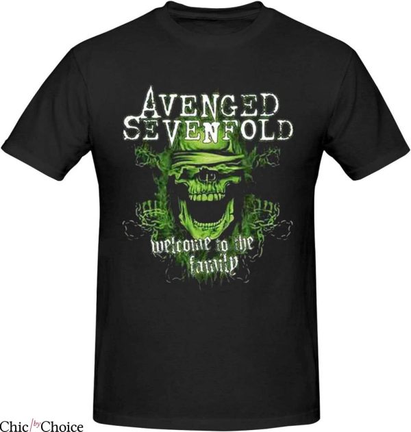 Avenged Sevenfold T-Shirt Welcome To The Family Devil