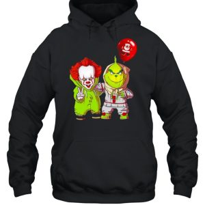 Baby Pennywise And Baby Grinch Merry Christmas Shirt 4 Baby Pennywise And Baby Grinch Merry Christmas Shirt 5