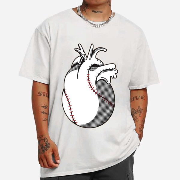 Baseball Heart T-shirt