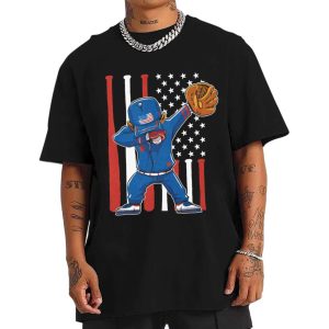 Baseball Sport Player Dabbing T-shirt Baseball Sport Player Dabbing T-shirt