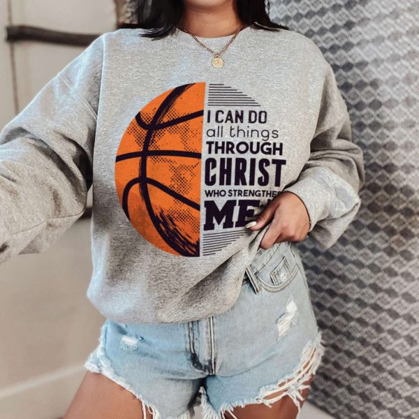 Basketball Christ Quote T-shirt