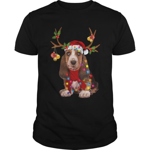 Basset Hound Gorgeous Reindeer Christmas shirt, hoodie