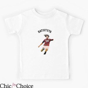 Batistuta Fiorentina T-Shirt Gabriel Soccer Player