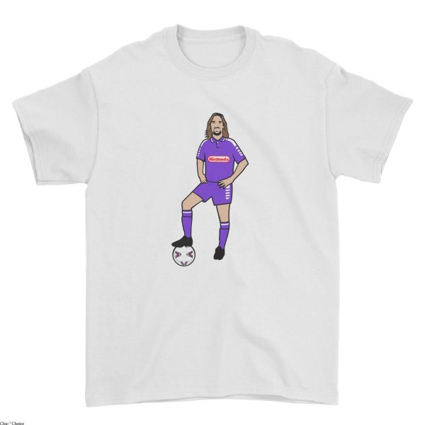 Batistuta Fiorentina T-Shirt Nintendo Soccer Player
