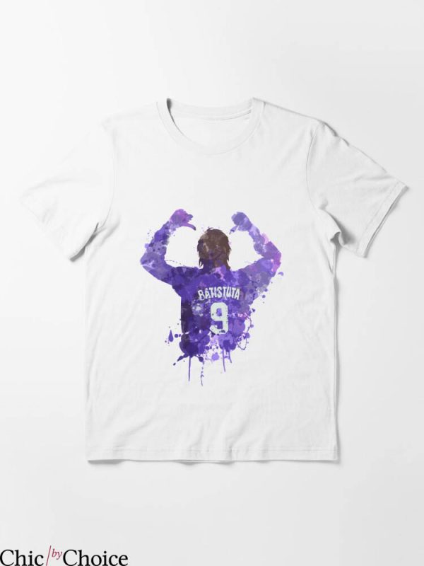 Batistuta Fiorentina T-Shirt Number 9 Winner Footballer