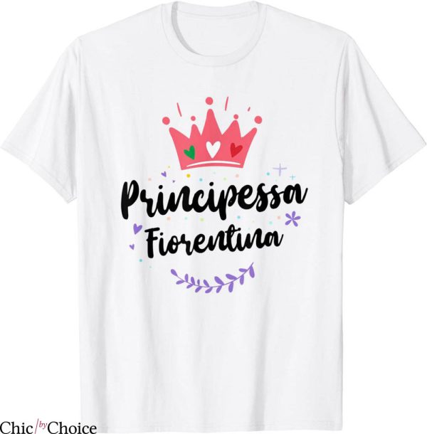 Batistuta Fiorentina T-Shirt Principessa Florence Princess