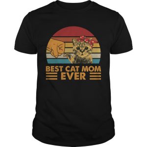 Best Cat Mom ever vintage shirt, hoodie, long sleeve