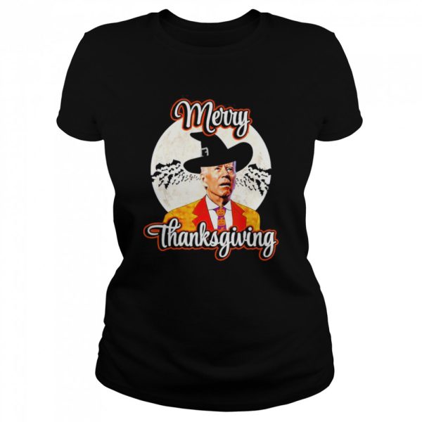 Biden Merry Thanksgiving, Biden 2022 Halloween vintage shirt