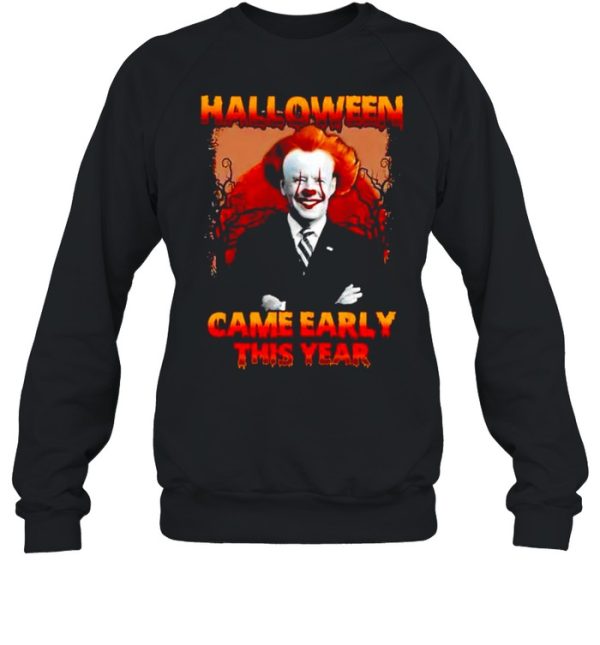 Biden Pennywise halloween came early this year shirt