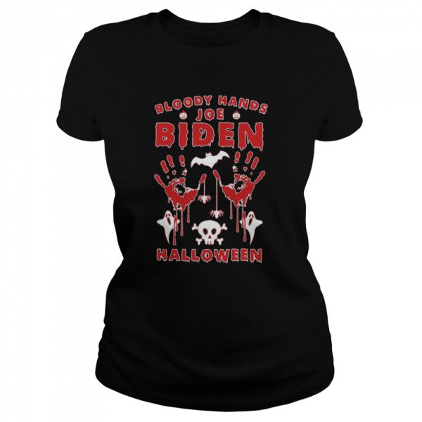 Bloody Hands Joe Biden Halloween shirt