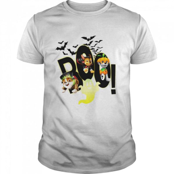 Boo Halloween Paw Patrol shirt