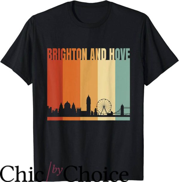 Brighton Retro T-Shirt Brighton And Hove City