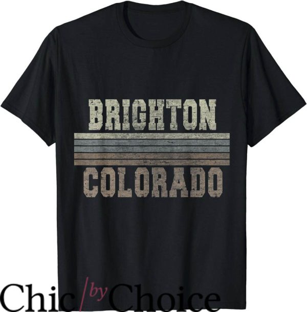 Brighton Retro T-Shirt Brighton Colorado