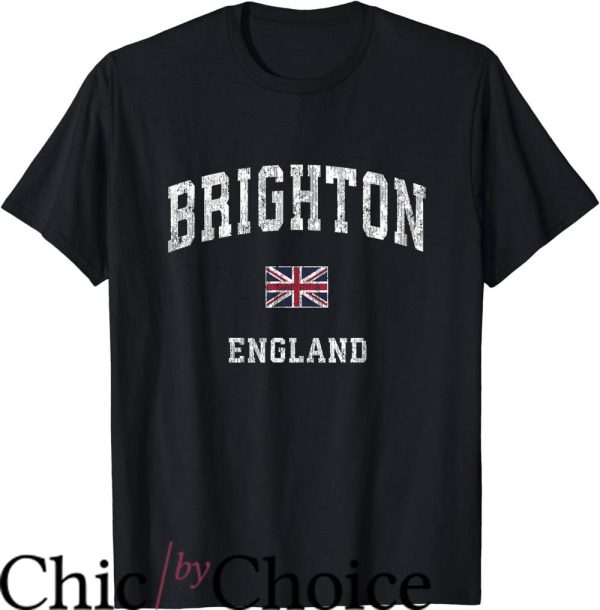 Brighton Retro T-Shirt Brighton England