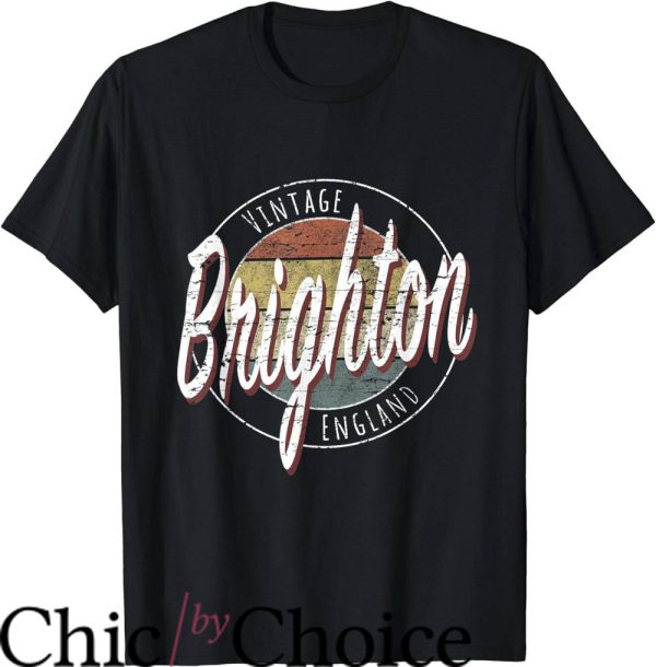 Brighton Retro T-Shirt Vintage Brighton England