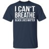Bubba Wallace I can’t breathe black lives matter shirt