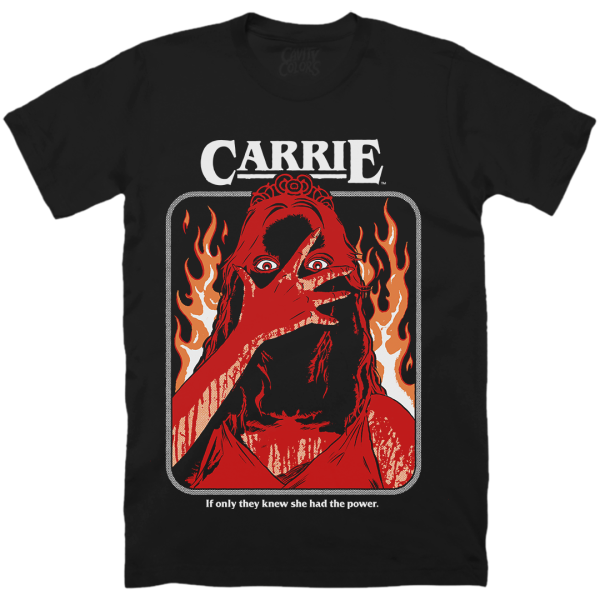 CARRIE – HORROR NOVEL T-SHIRT