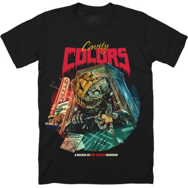 CAVITYCOLORS A DECADE OF HORROR – T-SHIRT