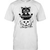 Cat Trick Or Treat Pumpkin Halloween T-shirt