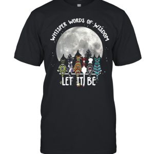 Cats Whisper Words Of Wisdom Let It Be Halloween T-shirt Cats Whisper Words Of Wisdom Let It Be Halloween T-shirt