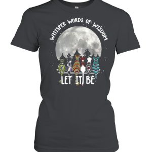 Cats Whisper Words Of Wisdom Let It Be Halloween T-shirt