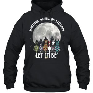 Cats Whisper Words Of Wisdom Let It Be Halloween T shirt 5