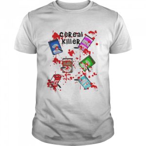 Cereal killer funny easy lazy last minute Halloween shirt 1