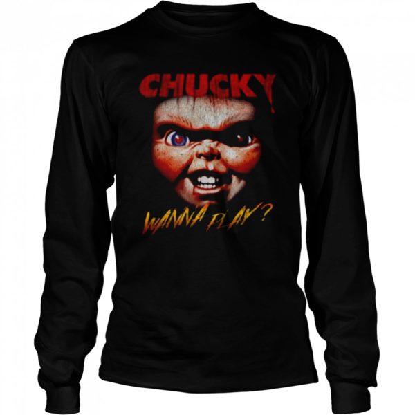 Child’s Play Adult Chucky Face shirt