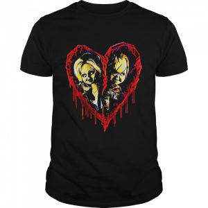 Chucky And Tiffany Heart Chucky T-Shirt Chucky And Tiffany Heart Chucky T-Shirt