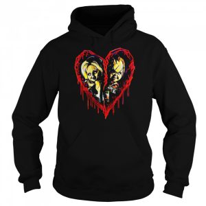 Chucky And Tiffany Heart Chucky T Shirt 5