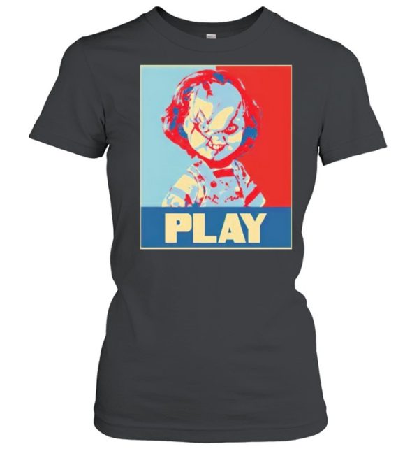 Chucky horror halloween play shirt