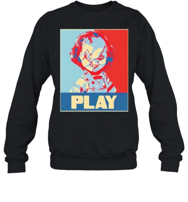 Chucky horror halloween play shirt