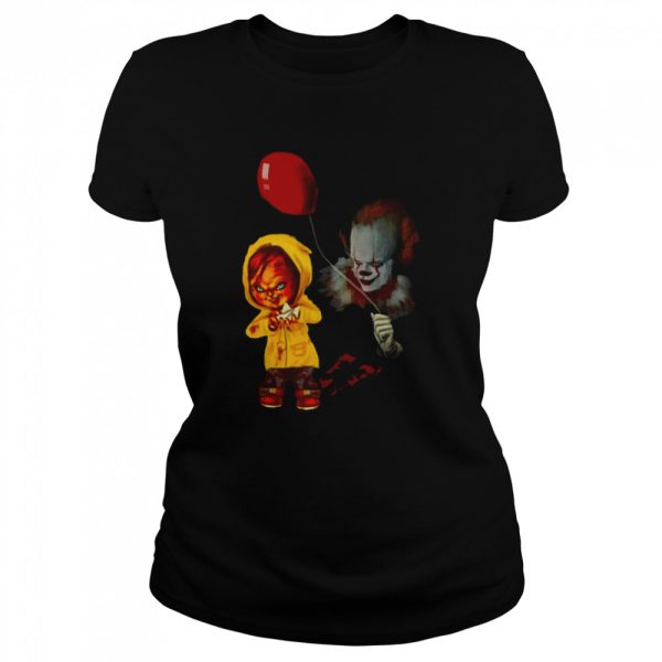 Clown And Chucky T-Shirt