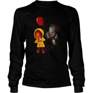 Clown And Chucky T-Shirt 2 Clown And Chucky T Shirt 3