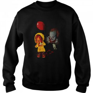 Clown And Chucky T-Shirt 3 Clown And Chucky T Shirt 4