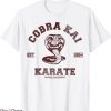 Cobra Kai T-Shirt Collegiate Logo T-Shirt Est 1984 Trending