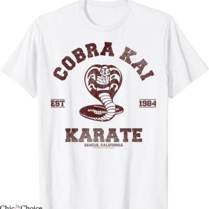 Cobra Kai T-Shirt Collegiate Logo T-Shirt Est 1984 Trending