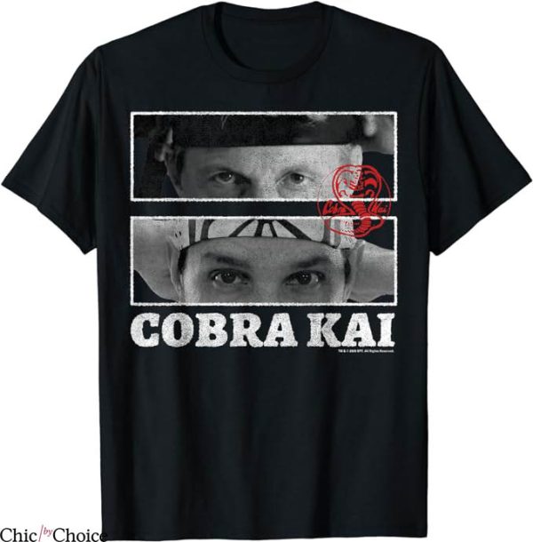Cobra Kai T-Shirt Face Off Panels T-Shirt Trending
