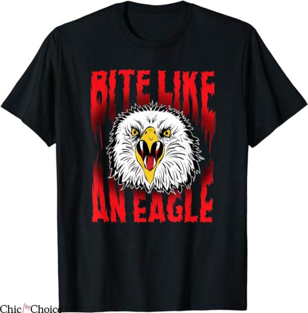 Cobra Kai T-Shirt Ombre Bite Like an Eagle T-Shirt Trending