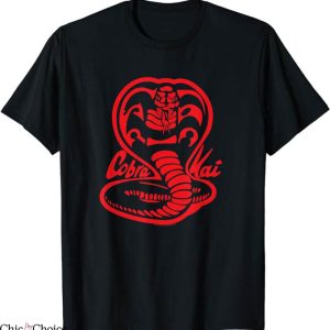 Cobra Kai T-Shirt Red Cobra Logo T-Shirt Trending