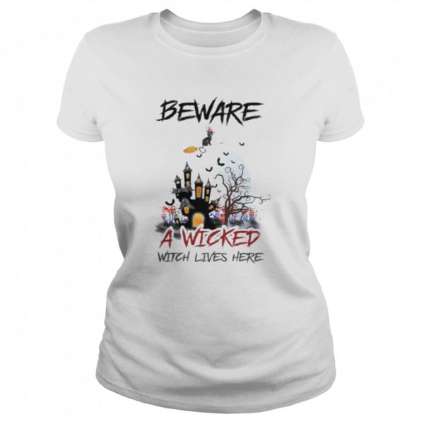 Comfort Colors Retro Halloween Beware A Wicked Shirt