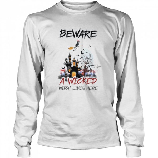 Comfort Colors Retro Halloween Beware A Wicked Shirt