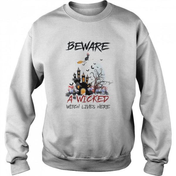 Comfort Colors Retro Halloween Beware A Wicked Shirt