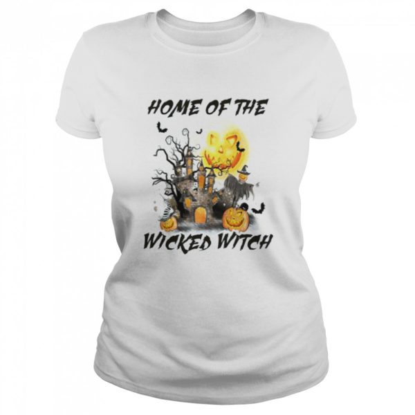 Comfort Colors Retro Halloween Home Of The Wicked Witch Shirt