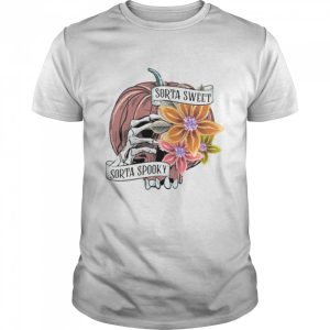 Comfort Colors Retro Halloween Sorta Sweet Spooky Shirt Comfort Colors Retro Halloween Sorta Sweet Spooky Shirt