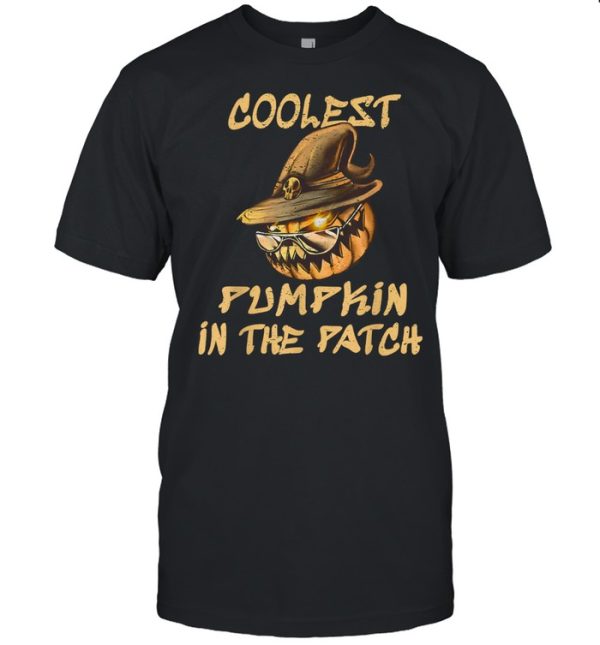 Coolest pumpkin in the patch halloween shirt