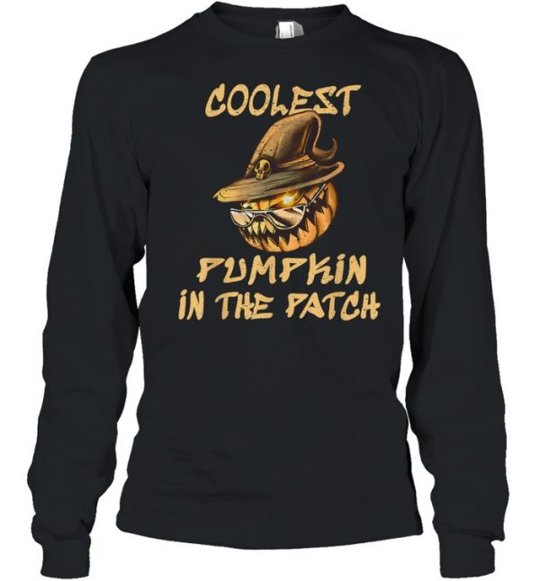 Coolest pumpkin in the patch halloween shirt