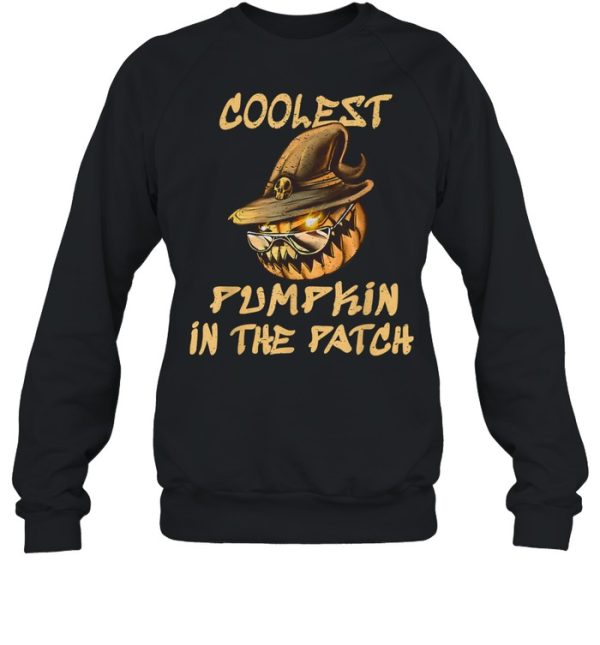 Coolest pumpkin in the patch halloween shirt