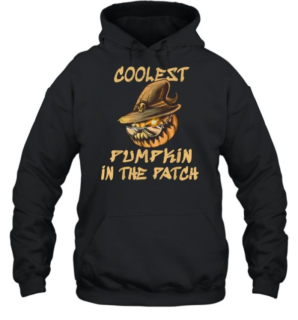 Coolest pumpkin in the patch halloween shirt